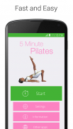 5 Minute Pilates screenshot 0