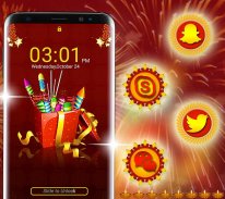 Diwali Crackers Launcher Theme screenshot 2