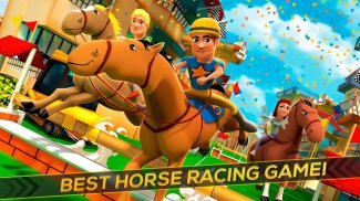 Cartoon Horse Riding: Rennen screenshot 3