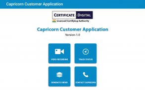 Capricorn Customer Application screenshot 5