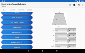 Construction Project Calculato screenshot 6