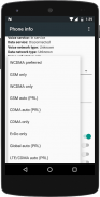 Phone Info SMSC Network Switch screenshot 5