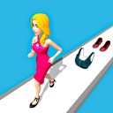 Queen Catwalk Fashion Race 3D Icon