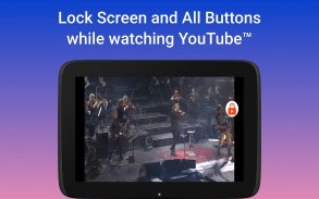 Touch Lock for YouTube - Video Screen Touch Locker screenshot 12