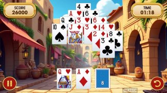 Pyramid Solitaire Challenge screenshot 0