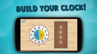 Learn to tell time, kids clock screenshot 4