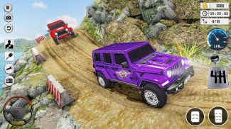 Offroad Jeep Driving: Car Game screenshot 0