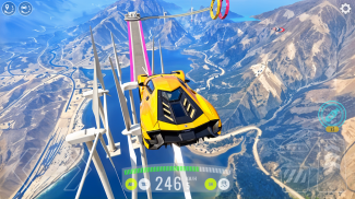Mega Ramp Car - Jumping Test screenshot 3