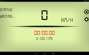 0-100 GPS acceleration time screenshot 3