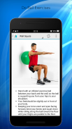 Stability Ball Exercises - Full Body Workouts screenshot 2