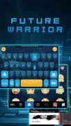 Tema Keyboard Futurewarrior screenshot 7