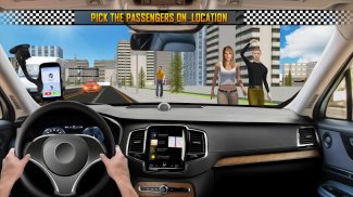 Taxi Simulator : Modern Taxi Games 2021 screenshot 1