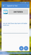 Speech to Text - Diktire deinen Text screenshot 3