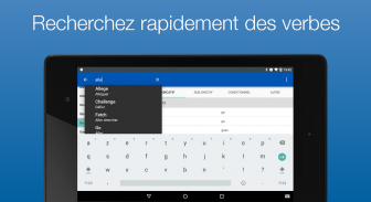 Quickverbes Anglais screenshot 5