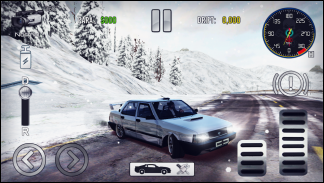 Tofas Snowy Car Driving Simulator screenshot 5