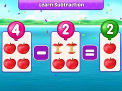 Juegos de matemáticas para niños: sumas y restas screenshot 0