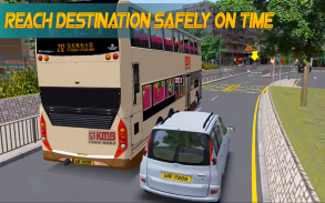 autobus simulateur autobus colline conduire jeu screenshot 4
