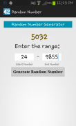 Random Number Generator screenshot 0