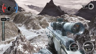 Mountain Sniper Shooting: 3D FPS screenshot 0