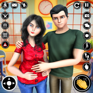 Single Mom life Pregnant Games screenshot 4