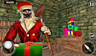 Santa Granny House Escape - Scary Granny Games screenshot 1