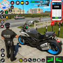 polícia moto perseguição de bicicleta - jogos