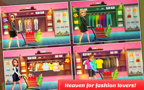Shopping Mall Girl Cashier Game - Cash Register screenshot 3