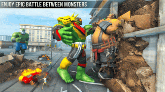 Incredible Monster Hero: Miami City Battle Game screenshot 0