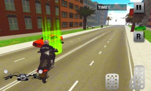 Crime City 3D Police Motorbike screenshot 2