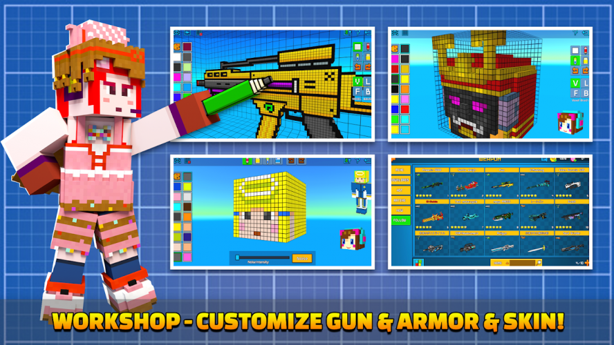 Cops N Robbers 3d Pixel Craft Gun Shooting Games 10 9 2 Download Android Apk Aptoide