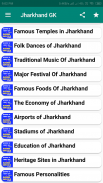 Jharkhand GK for JSSC ,JPSC screenshot 6