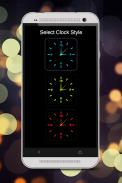 Glowing Horloge Locker (bleu) screenshot 4