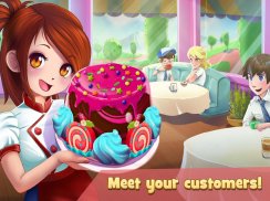 Dessert Chain: Café Waitress & Restaurant Chef screenshot 4