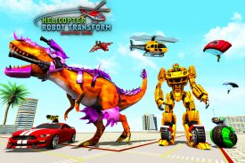 Dino Robot Car Transform Game screenshot 7