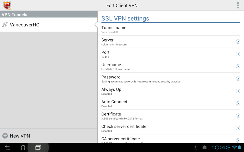 com.fortinet.forticlient_vpn | Download APK for Android - Aptoide