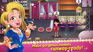 Model Salon Dash: Fashion Game screenshot 0