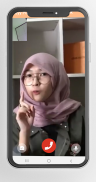 Juyy Putri Fake video call prank - Chat with novan screenshot 2