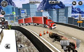 Euro Long Trailer Truck Sim 2021: Cargo Transport screenshot 4