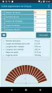 Calculatrice voûte de briques (voussoirs) screenshot 0