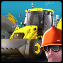 Construction - Backoe Loader Icon