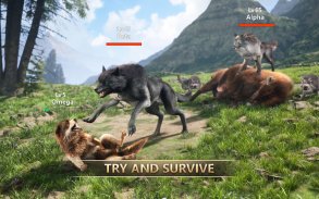 Wolf Game: Wild Animal Wars screenshot 6