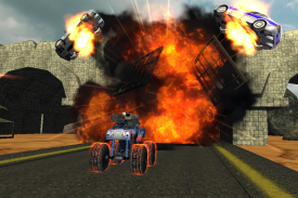 deli canavar kamyon savaşçı 3D screenshot 4