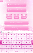 Cute Pink Keyboard screenshot 3