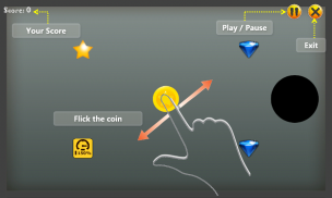 Flick Coin Snooker répond Golf screenshot 0
