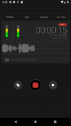 Enregistreur vocal - Awesome voice recorder X screenshot 0