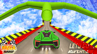 Mega Ramp Car Race Stunts Game screenshot 1