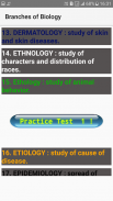 Branches of Biology screenshot 0