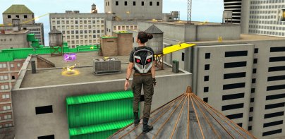 Going Up Parkour Game: Rooftop