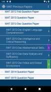 MAT Exam Previous Papers screenshot 0