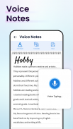 Voice Notepad App - Easy Notes screenshot 1